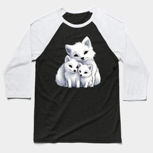 Fox Mum & Kids Baseball T-Shirt